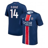 Camisa de Futebol Paris Saint-Germain Desire Doue #14 Equipamento Principal 2024-25 Manga Curta